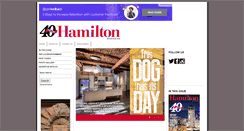 Desktop Screenshot of hamiltonmagazine.com